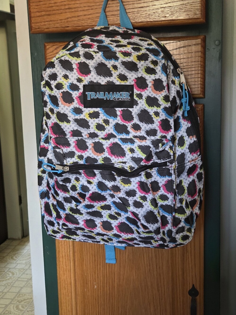 TrailMaker Classic Multicolor Leopard Print Backpack
